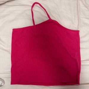 Pink Anthropologie One Strap